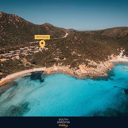 Villa Perdalonga, Vista Mare Sea View Tuerredda Teulada Luaran gambar